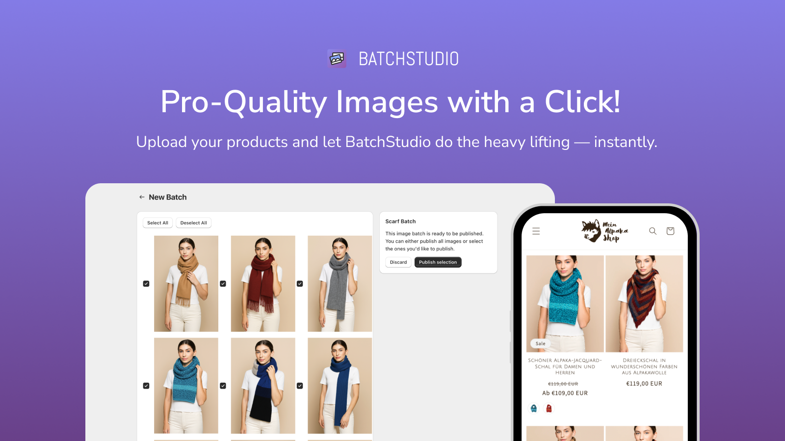 BatchStudio: AI Product Images preview